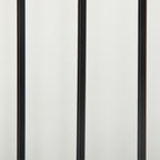 PawHut Foldable Pet Gate, with Three Panels & Two Support Feet - White