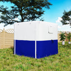 Outsunny 2 x 2m Pop-Up Gazebo, with Accessories - Dark Blue
