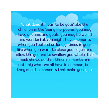 Being Me: A Collection Of Educational Poems for Kids, Inspiring Conversations About Mental Health