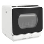 Six-Programme Countertop Dishwasher - White