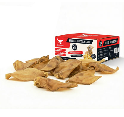 Buffalo Ears - Dog Treats - 10 Ears Pack