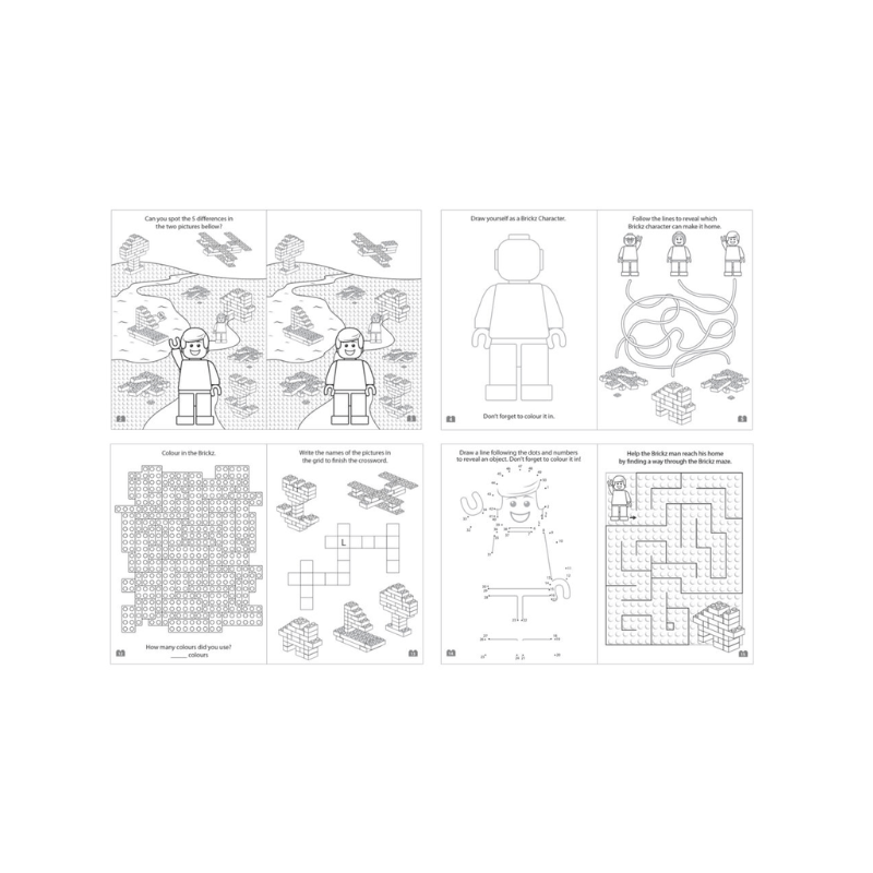 Building Blocks Puzzle Book