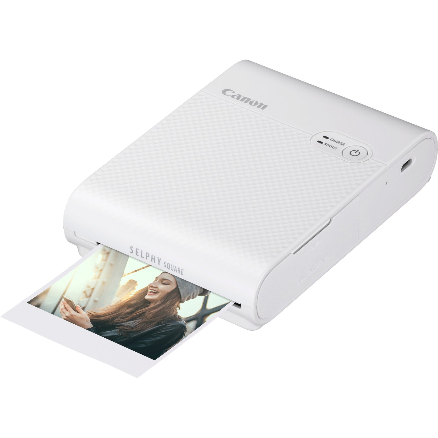Canon Selphy Square QX10 Wireless Photo Printer - White