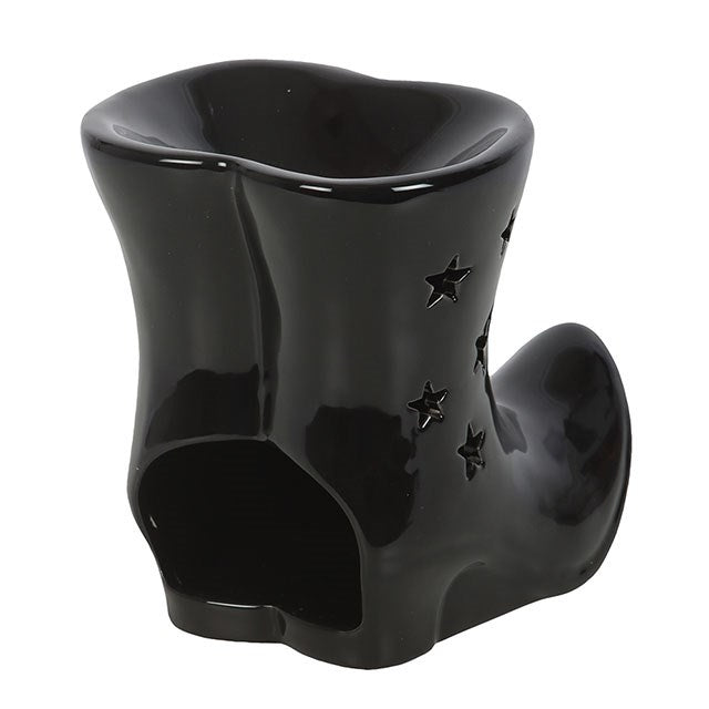 Black Witch Boots Oil Burner