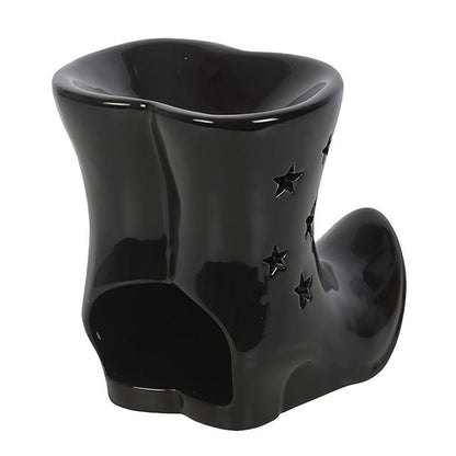 Black Witch Boots Oil Burner