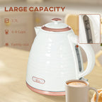 3kW Rapid Boil Honeycomb Kettle - Cream