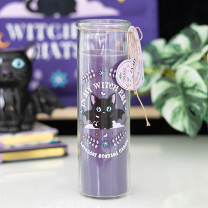 Of Whiskers and Wings Lavender Tube Candle