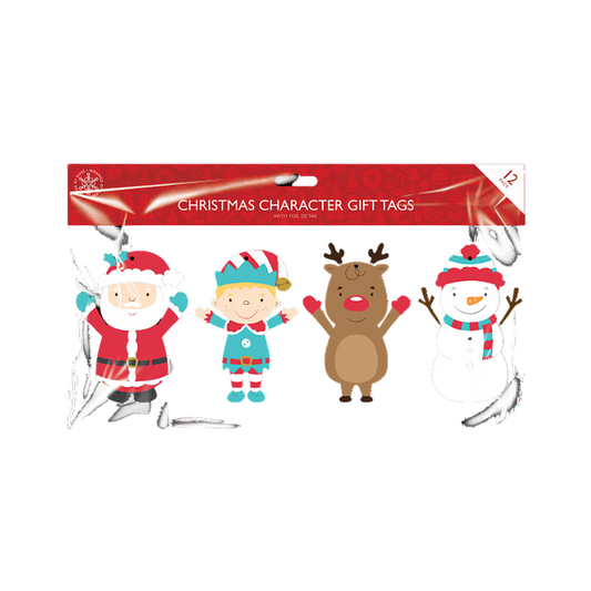 Christmas Gift Tags - 12 Pack