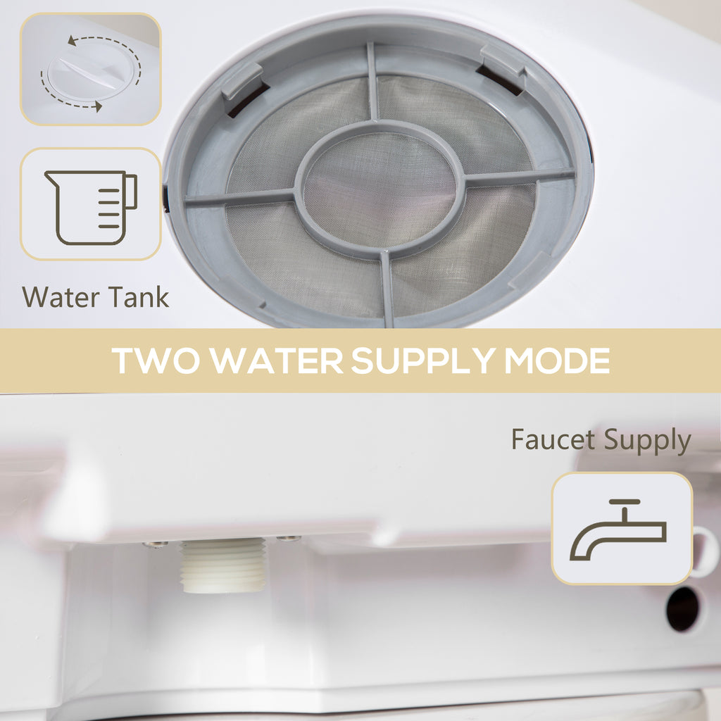 Six-Programme Countertop Dishwasher - White