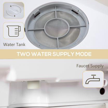 Six-Programme Countertop Dishwasher - White