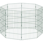 PawHut 8 Panel Pet Playpen for Medium Dogs Indoor Outdoor 80 cm Height