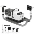 PawHut 5 in 1 Dog Grooming Vacuum & Dryer w/ Clipper, 1.8L Canister, 4 Modes Blow Temperature