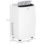 12,000 BTU Mobile Air Conditioner, Grade A Rated - White