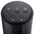 38'' Freestanding Tower Fan, 3 Speed 3 Mode, 12h Timer, 70 Degree Oscillation, LED Panel, 5M Remote Controller, Black
