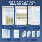 Portable Air Conditioner 12000 BTU, 4-in-1 AC Unit with Cool, Dehumidifier, Fan, Sleep Mode, WiFi Voice Remote Control