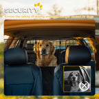 PawHut Dog Guard for Cars, Vans, Vehicles, with 93-150cm Adjustable Width