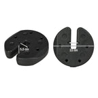 Outsunny Gazebo Weights Set of 8, 24KG Weights for Gazebo Legs with Reinforce Pins and Carry Belt, for Gazebos Shelters Marquees Tents