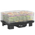 40-70? Six-Tray Food Dehydrator - Black