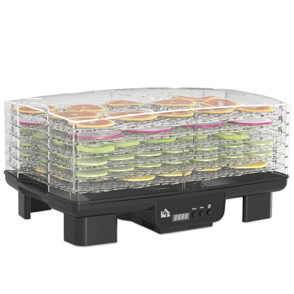 40-70? Six-Tray Food Dehydrator - Black