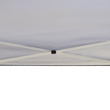 Outsunny 3 x 3M Garden Pop Up Gazebo Height Adjustable Marquee Party Tent Wedding Canopy with Carrying Bag, Blue