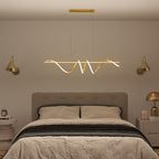 Pendant Light with 3 Colour Temperatures - Gold Tone