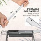 Outsunny Charcoal BBQ Grill - Black