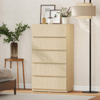 HOMCOM Chest of Drawers, 5-Drawer Storage Cabinets, Modern Dresser, Storage Drawer Unit for Bedroom