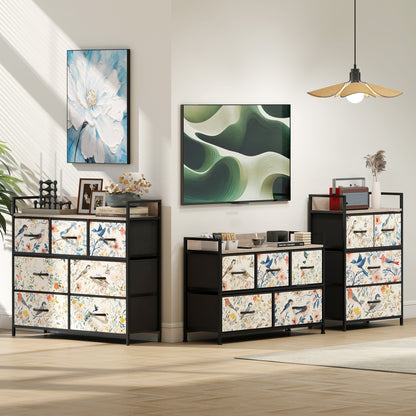 4-Drawer Chest of Drawers - White