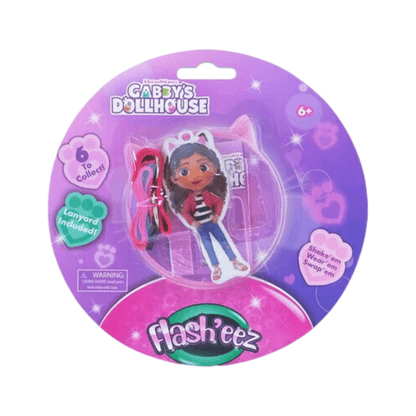Gabby's Dollhouse Flash'eez + Lanyard