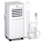 7000 BTU Air Conditioning Unit, 3-in-1 Portable Air Conditioner, Dehumidifier, Cooling Fan with 2 Speeds, 24H Timer, Remote Control, LED Display, Window Venting Kit, 15m²