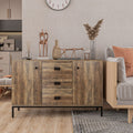 Modern Mango Wood-Effect Sideboard