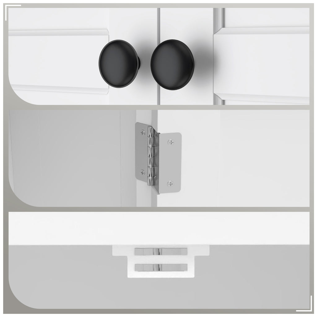 HOMCOM Over-Toilet/Appliance Storage Cabinet - White