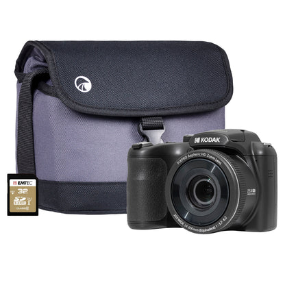 Kodak PIXPRO AZ255 16MP 25x Astro Zoom Bridge Camera - Black