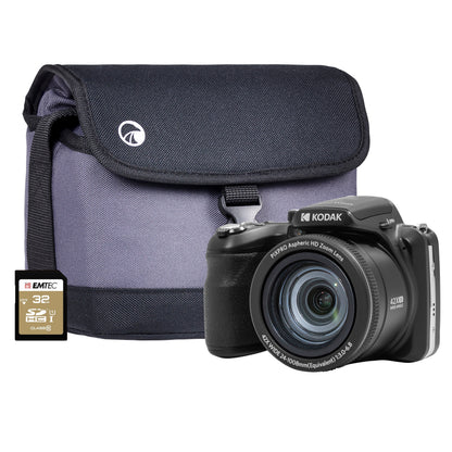 Kodak PIXPRO AZ425 Astro 20MP 42x Zoom Bridge Camera - Black