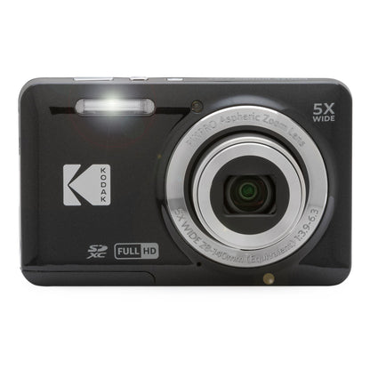 Kodak PIXPRO X55 16MP 5x Zoom Compact Camera - Black