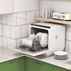 Six-Programme Countertop Dishwasher - White