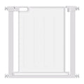 PawHut Pet Safety Gate, for Doorways, Staircases, Hallways, with 75-82cm Adjustable Width - White