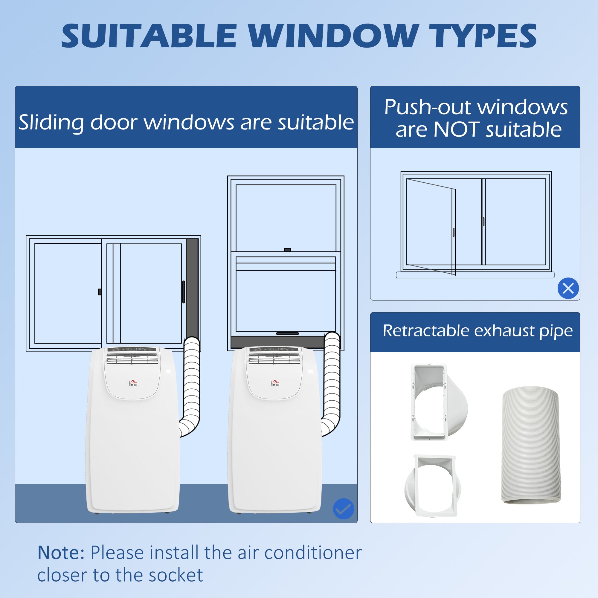 12,000 BTU Multi-Mode Mobile Air Conditioner - White