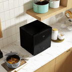 46 Litre Lockable Countertop Fridge - Black
