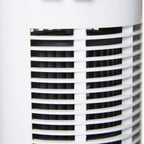 30'' Freestanding Tower Fan, 3 Speed 3 Mode, 10h Timer, 70 Degree Oscillation, LED Light, 5M Remote Controller, White