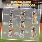 PawHut Dog Agility Equipment Set of Six Cones, Six Poles with Carry Bag, Three-Piece Adjustable Height Jumping Obstacles Orange