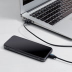 Maplin Lightning to USB-A Cable - Black, 0.5m