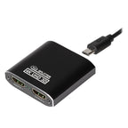 Maplin HDMI Splitter 1 Port In 2 Ports Out 4K Ultra HD @30Hz 10.2Gbps