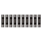 Maplin 10 Amp Domestic Fuse BS1362 6.3mm x 25.4mm - Pack of 10
