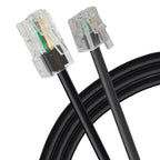 Maplin RJ11 to RJ45 ADSL Telephone Cable - Black, 3m