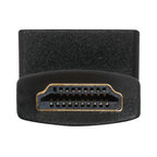 Maplin 90 Degree Fixed Angle HDMI Male to HDMI Female Adapter - Black