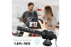 ProSound Shotgun Microphone Super Cardioid Electret Condenser 3.5mm Jack Cold Shoe Mount