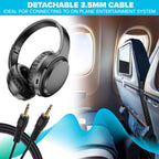 Maplin Bluetooth Noise Cancelling Over-Ear Headphones – Black