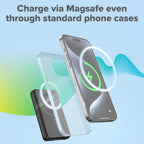Maplin 5,000mAh Wireless Fast Charging Power Bank with USB-C & Qi Charging