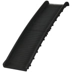 PawHut Foldable Pet Ramp Dog Car Ramp for SUVs, Cars - Black